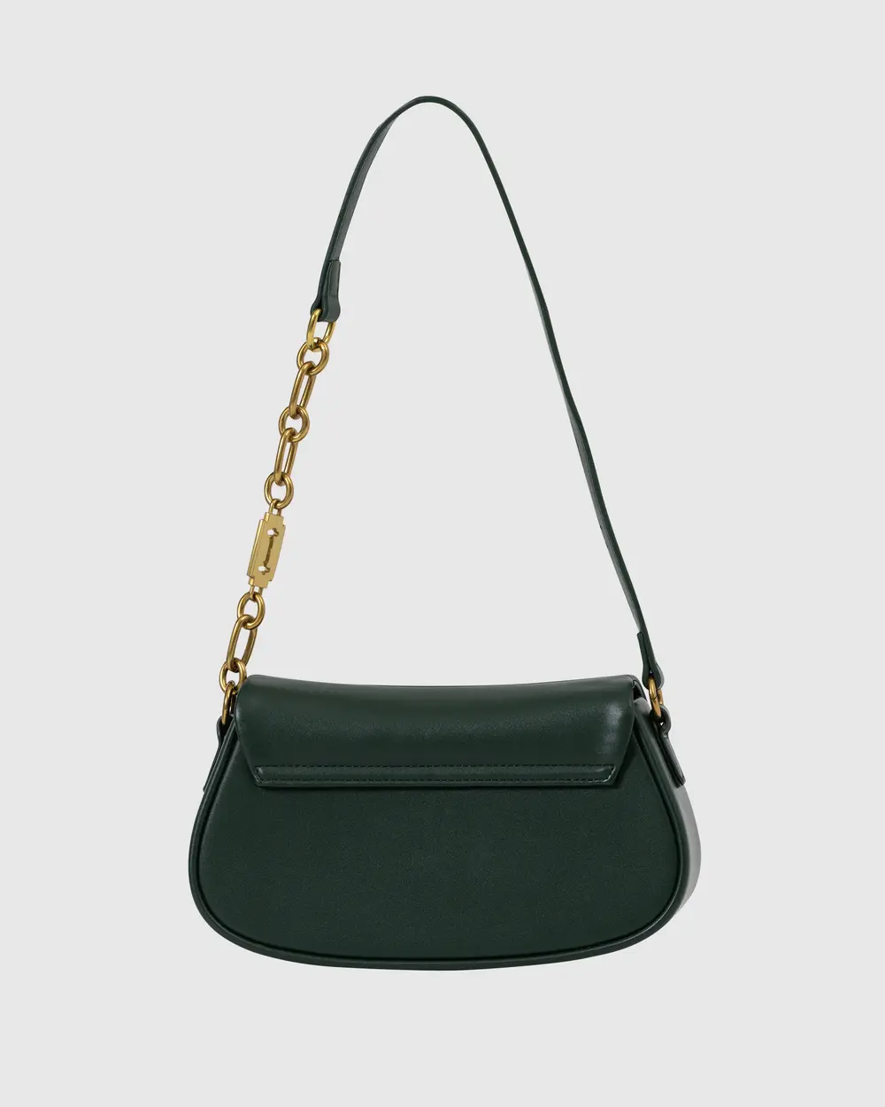 Chain Buckle Shoulder Bag