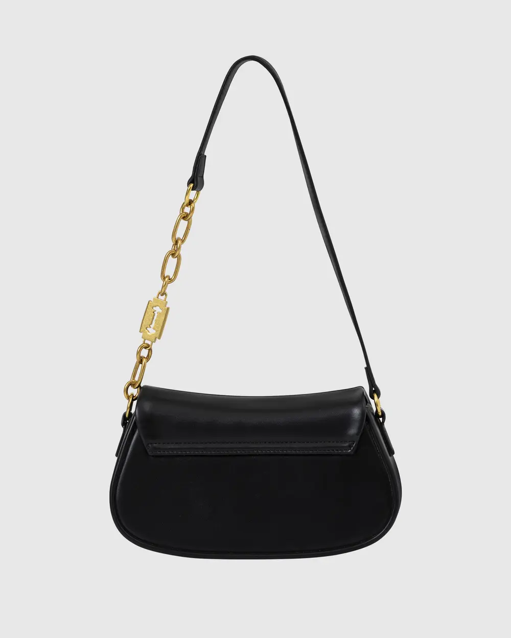 Chain Buckle Shoulder Bag