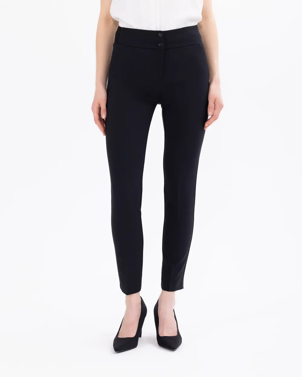 High Waist Classic Pants