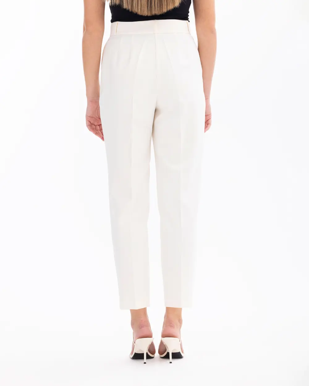 Button Pants with Pocket Detail