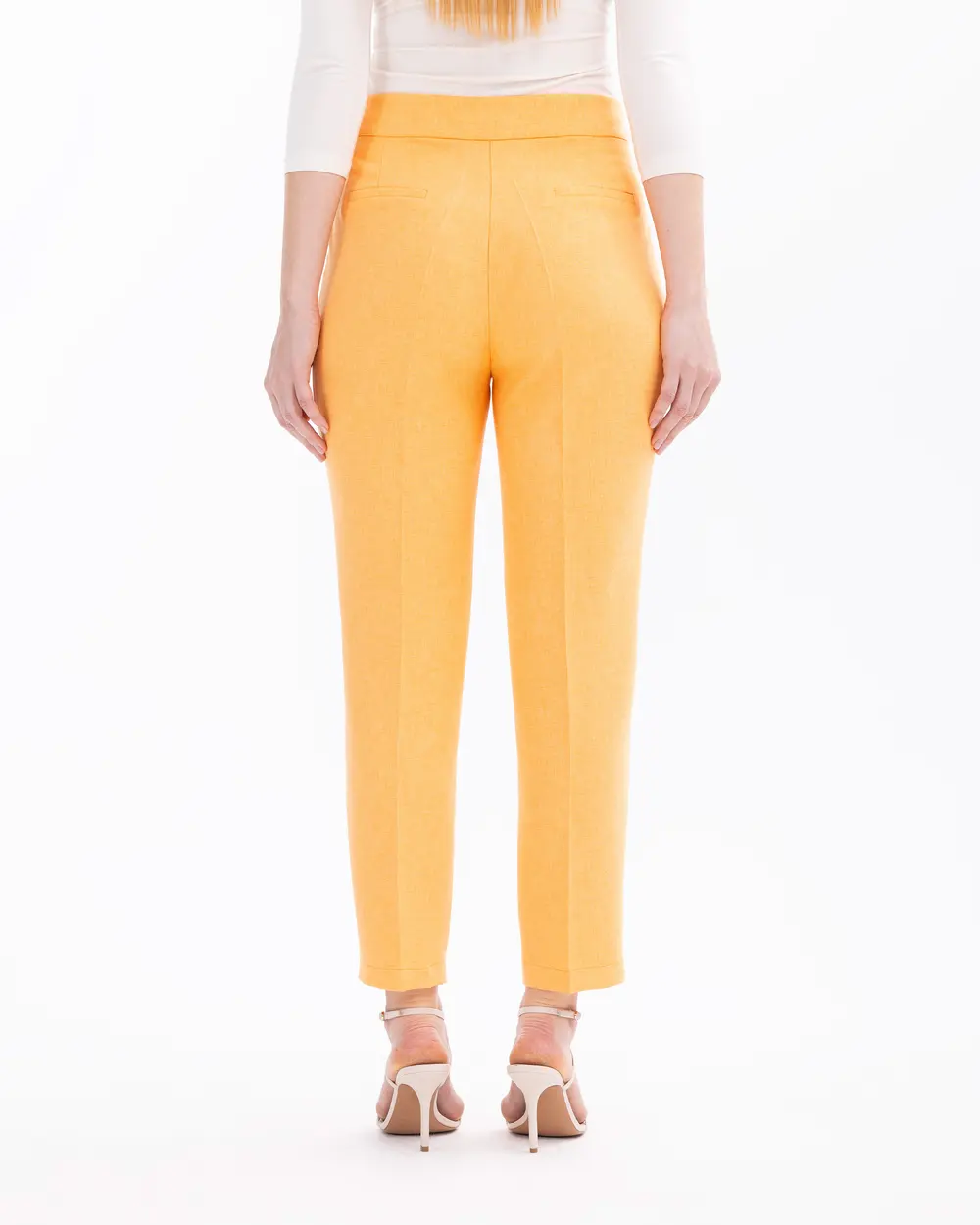 Ankle Length Pants with Pockets