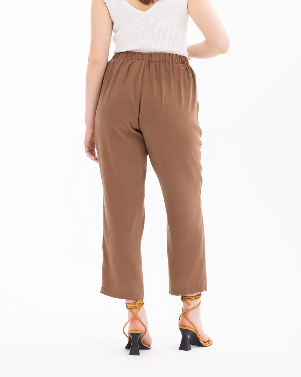 Plus Size Wide Leg High Waist Pants