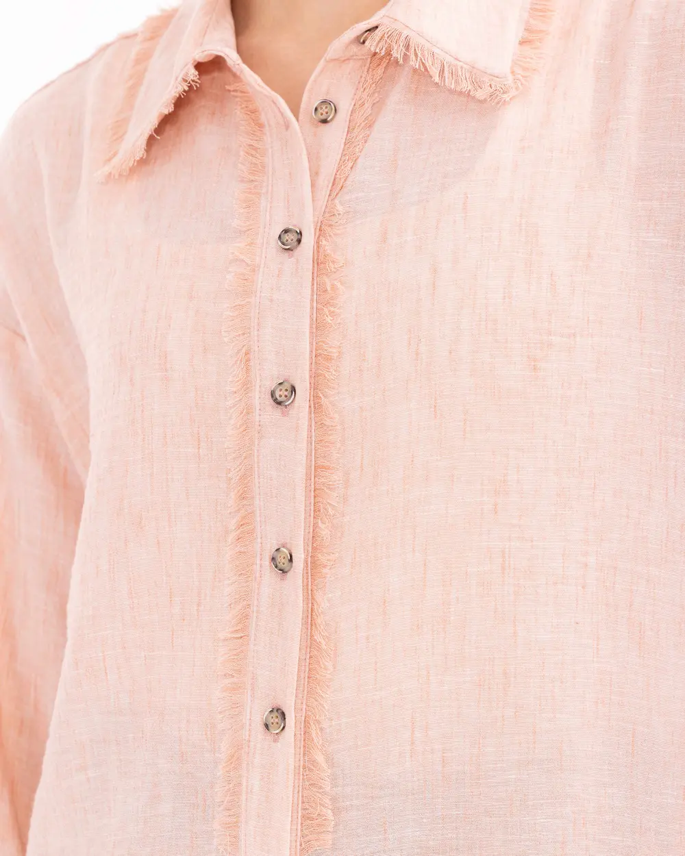 Shirt Collar Tunic with Pockets