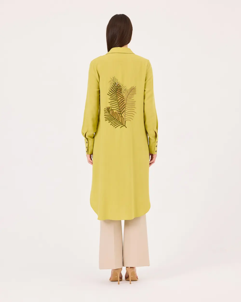 Gömlek Yaka Düğmeli Tunik