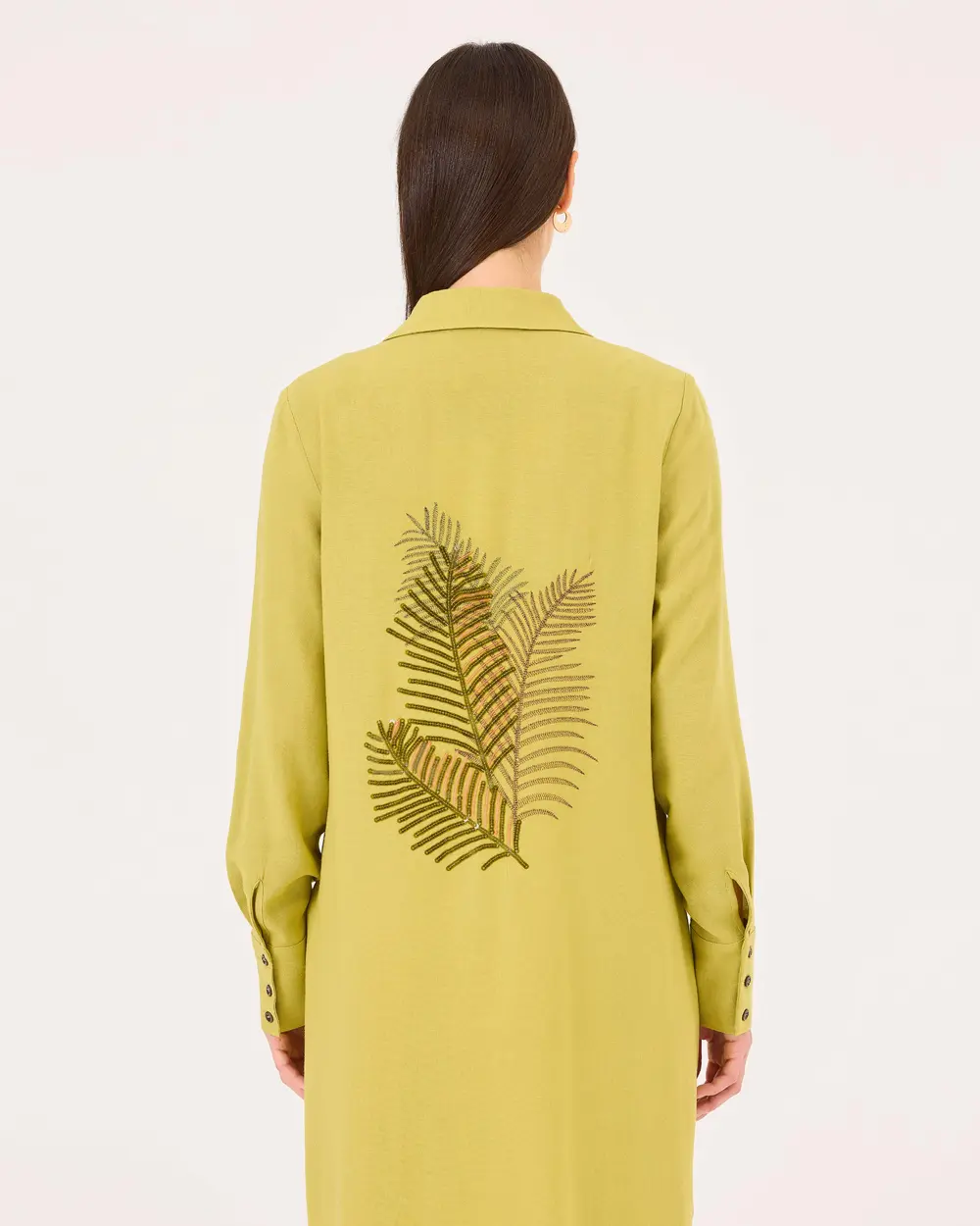 Gömlek Yaka Düğmeli Tunik