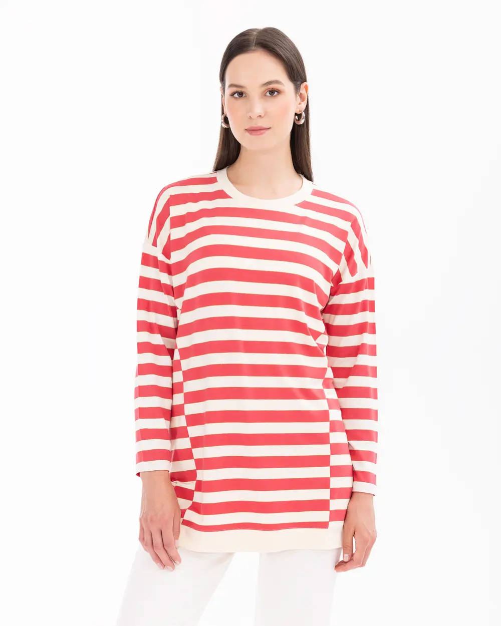 Striped Long Sleeve Tunic