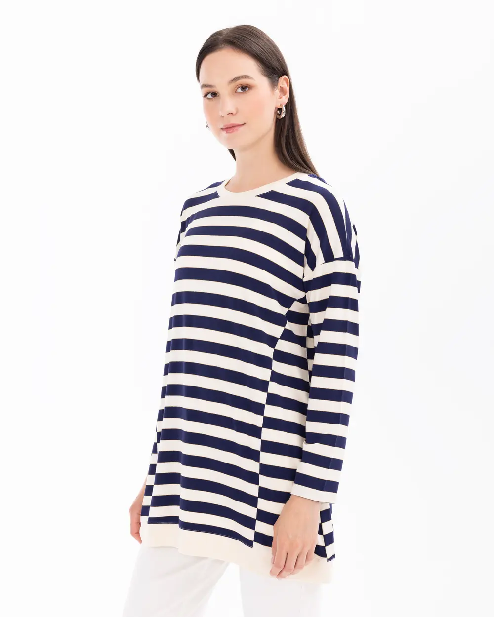 Striped Long Sleeve Tunic