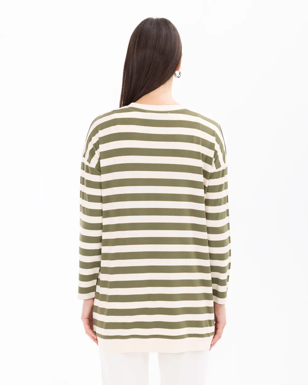 Striped Long Sleeve Tunic