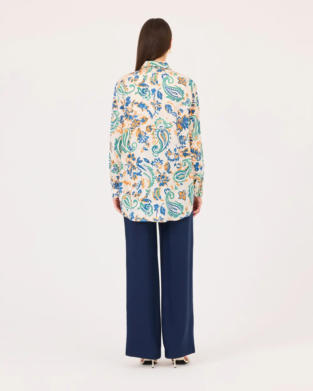 Patterned Under Thigh Tunic