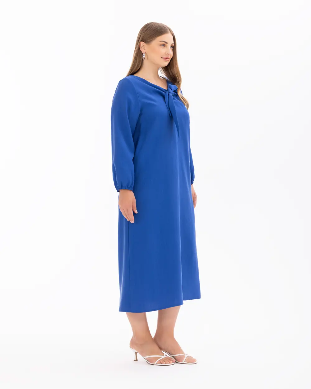 Plus Size Collared Dress
