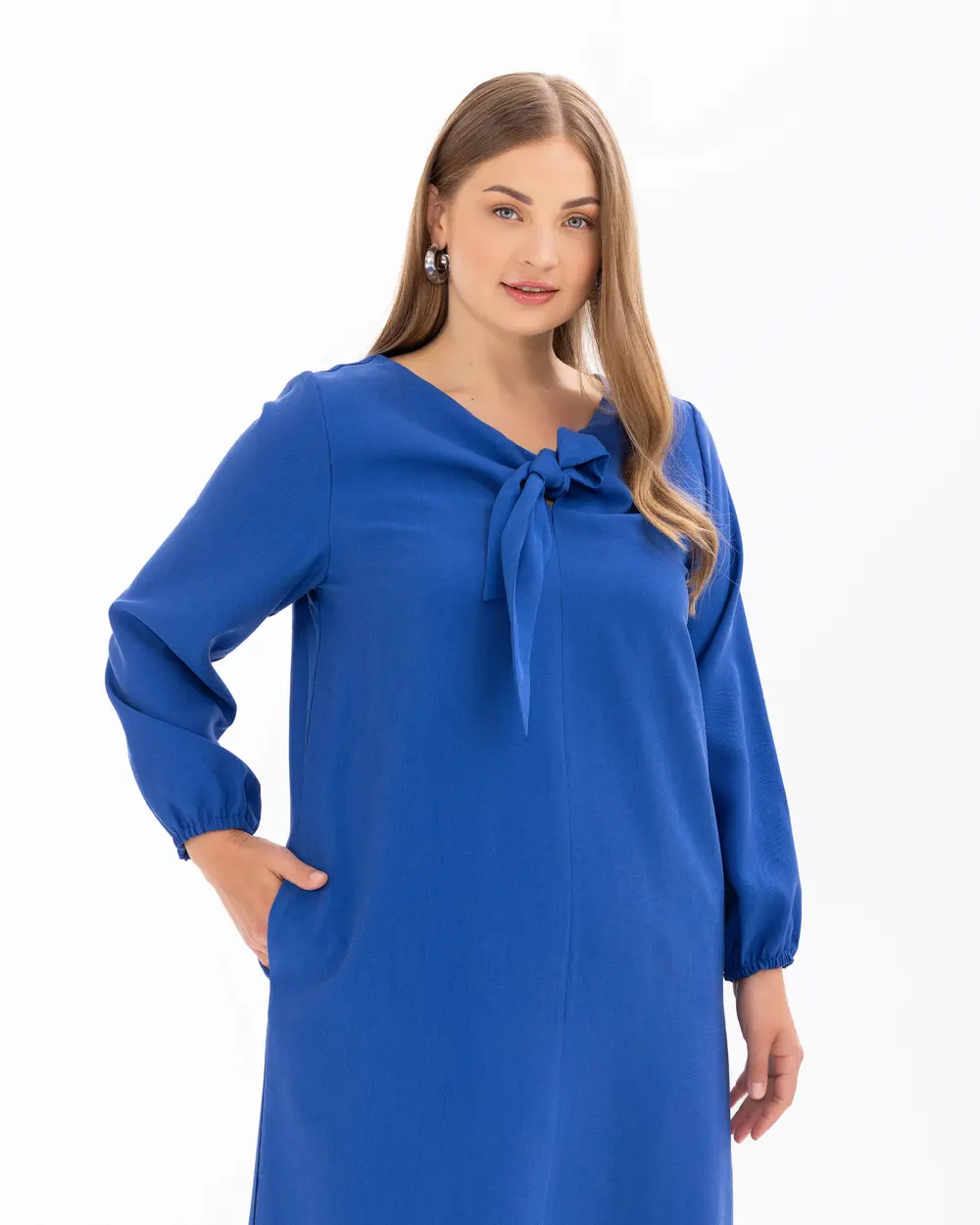 Plus Size Collared Dress