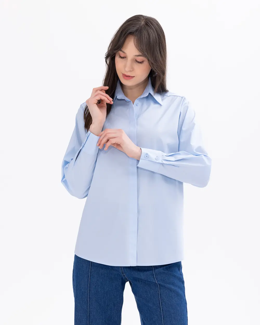 Buttoned Long Sleeve Shirt