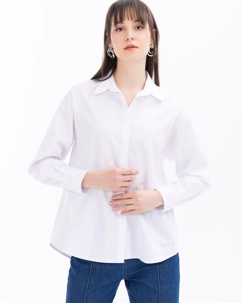 Buttoned Long Sleeve Shirt