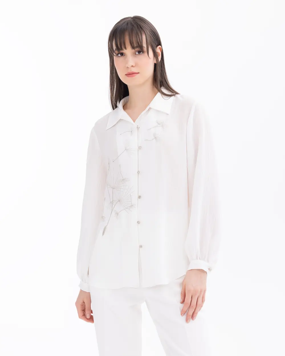 Stylish Button Detailed Shirt