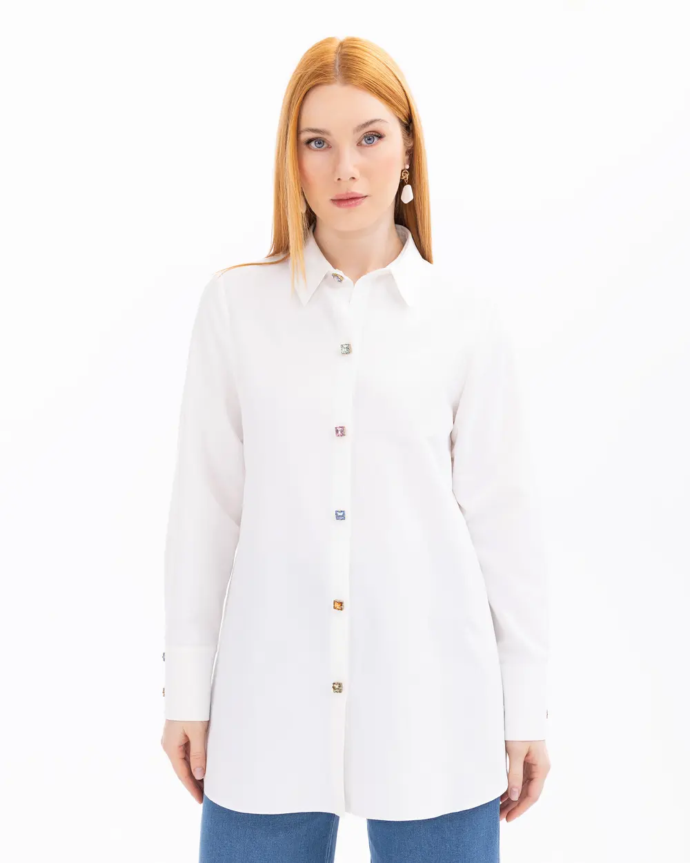 Buttoned Long Sleeve Shirt