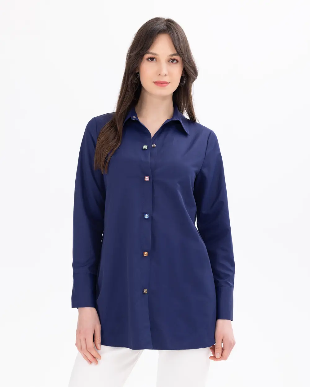 Buttoned Long Sleeve Shirt