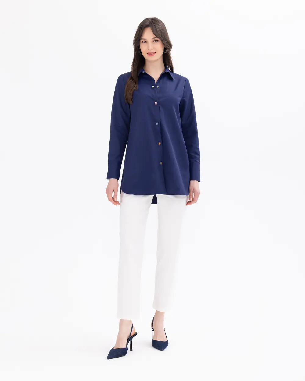 Buttoned Long Sleeve Shirt