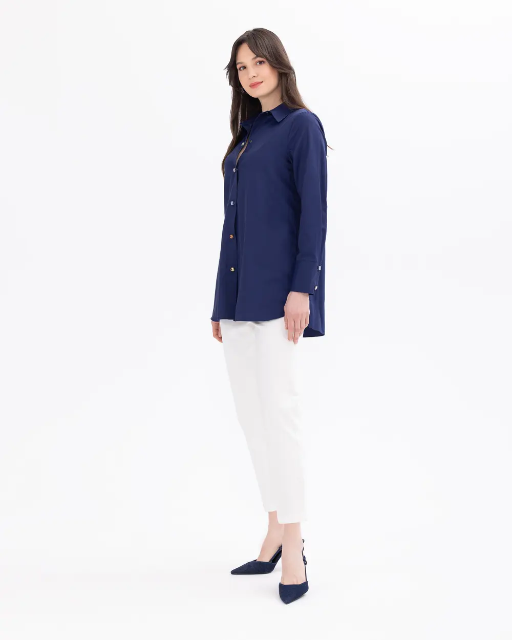 Buttoned Long Sleeve Shirt