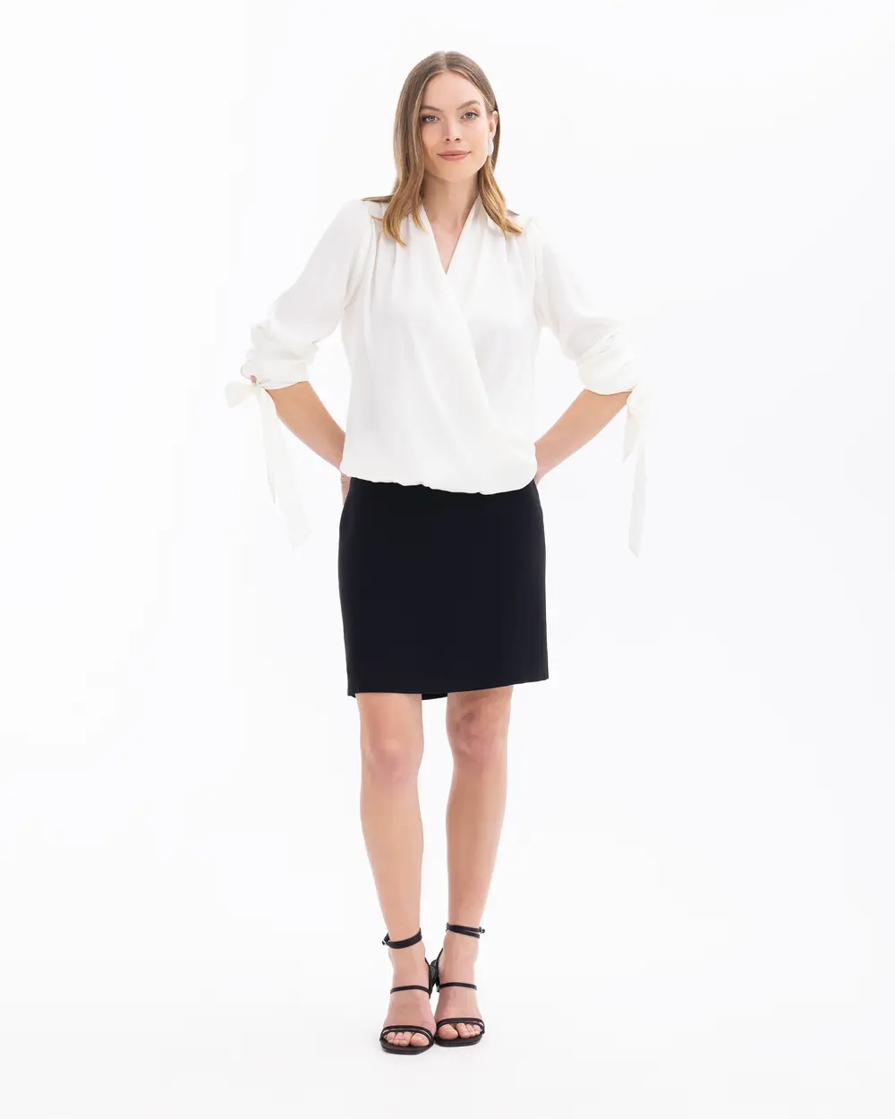 Mini Length Skirt with Zipper
