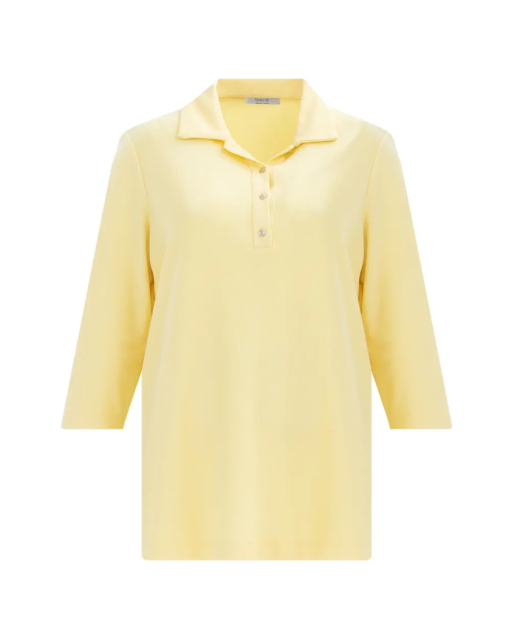 Plus Size Buttoned Basic Blouse