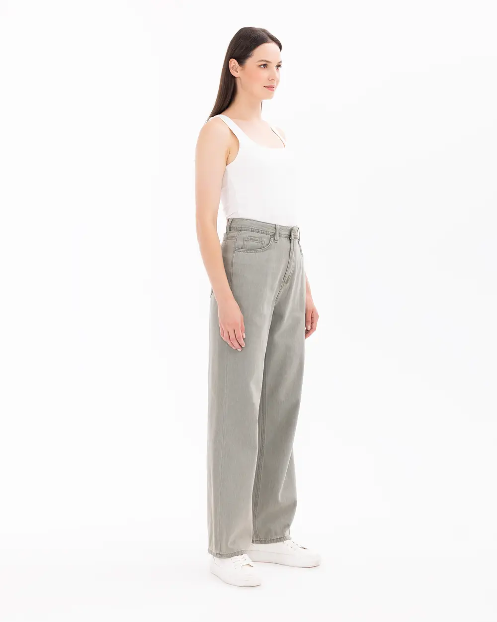 High Waist Pocket Pants