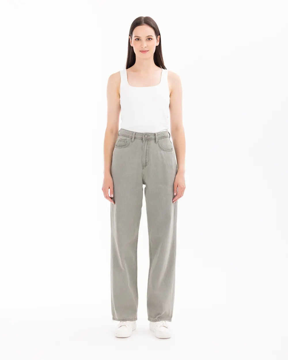 High Waist Pocket Pants