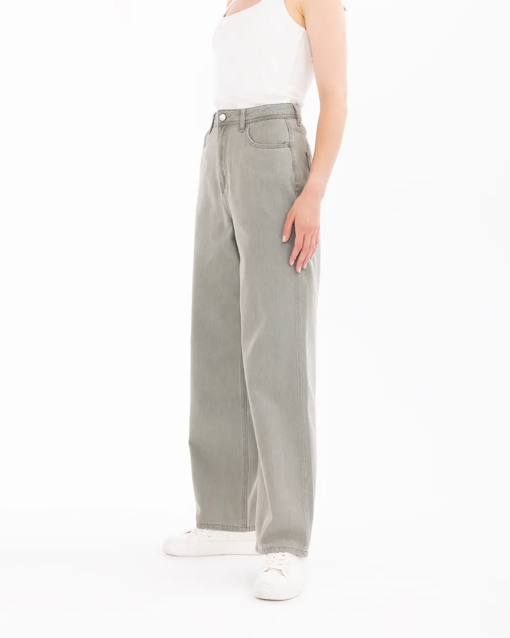 High Waist Pocket Pants