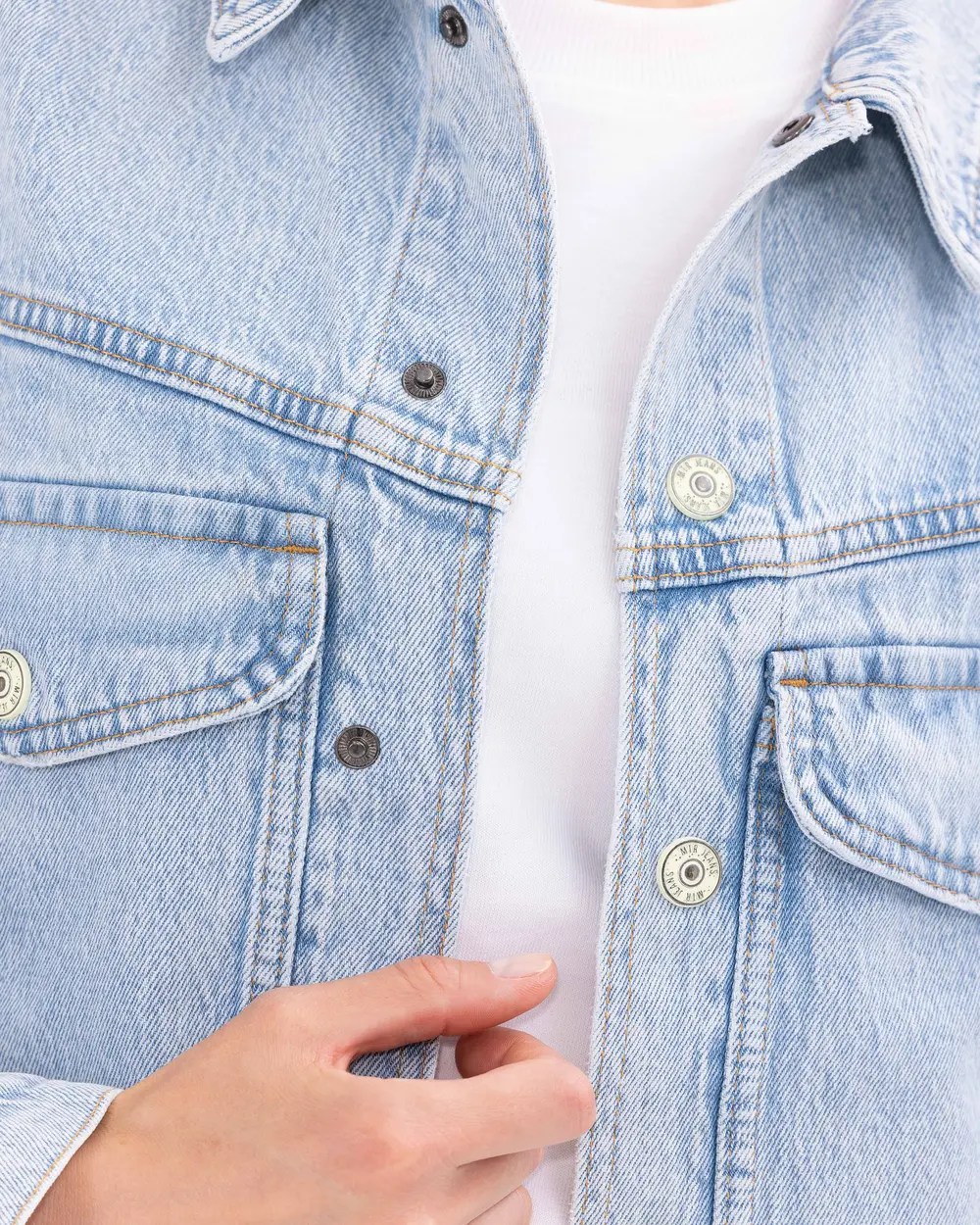 Buttoned Jean Jacket