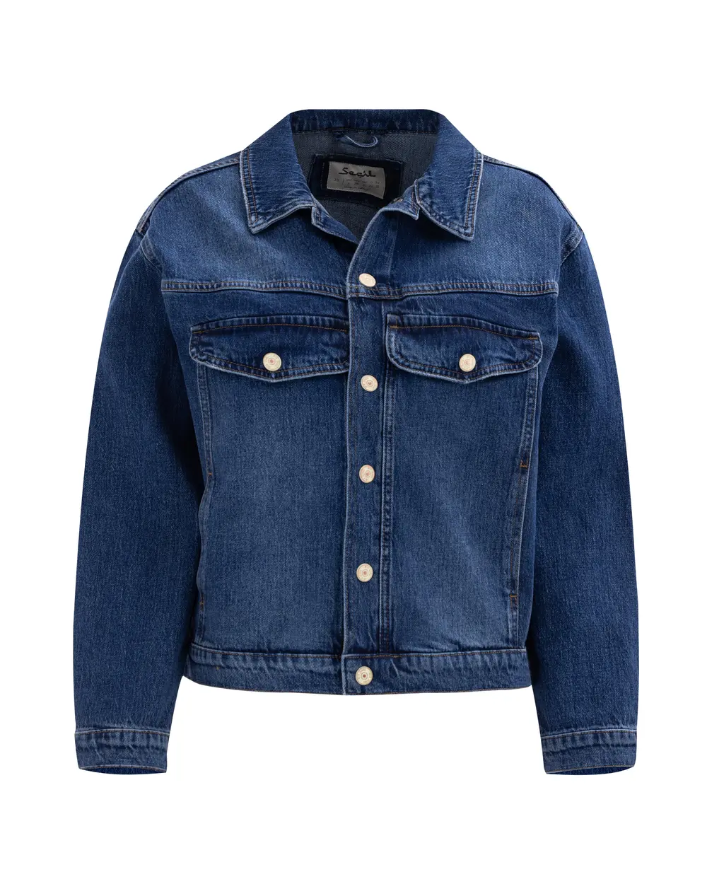 Buttoned Jean Jacket