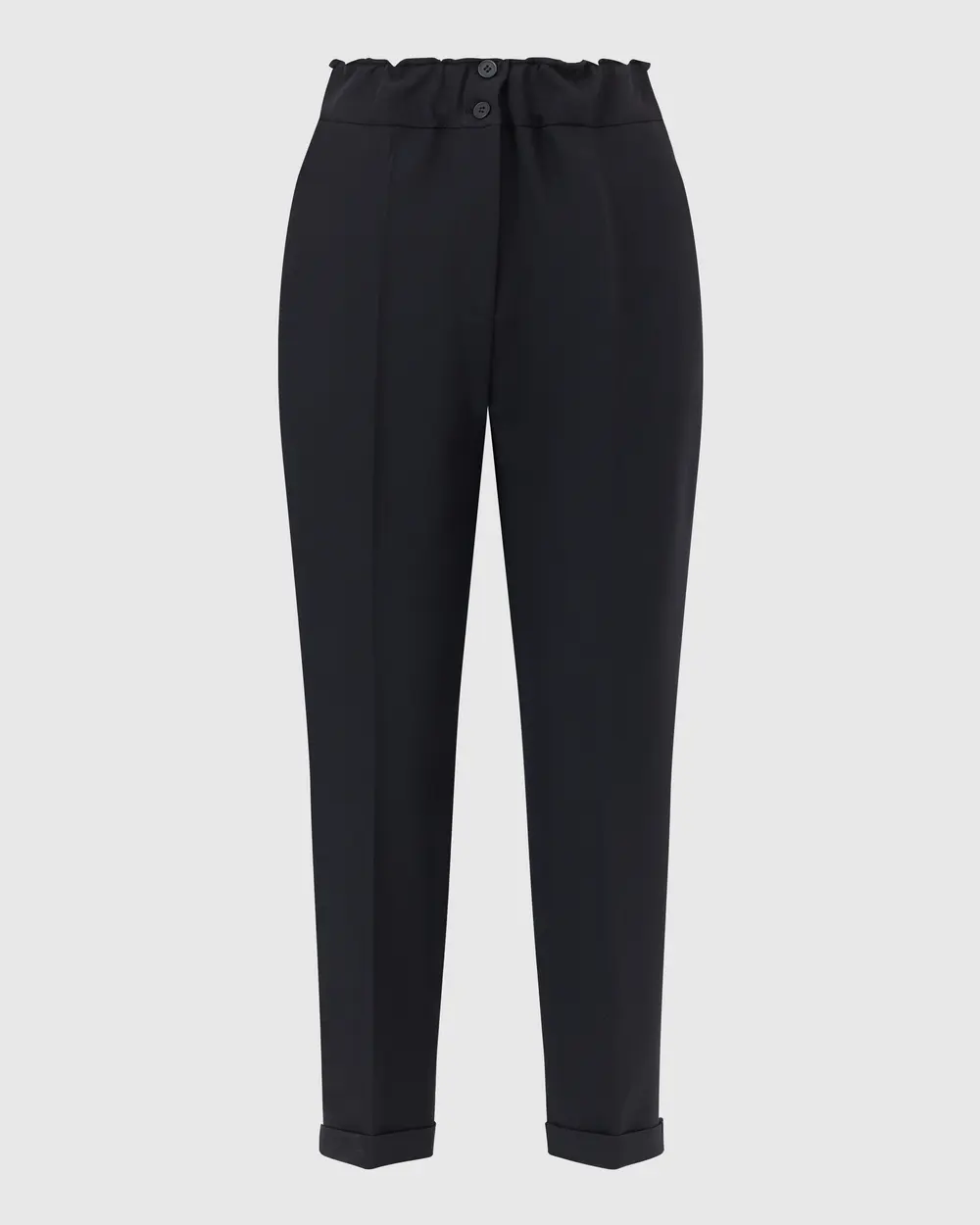 Double Leg Elastic Waist Pants