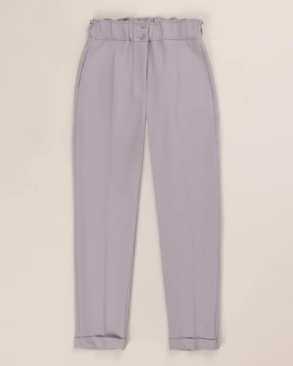 Double Leg Elastic Waist Pants