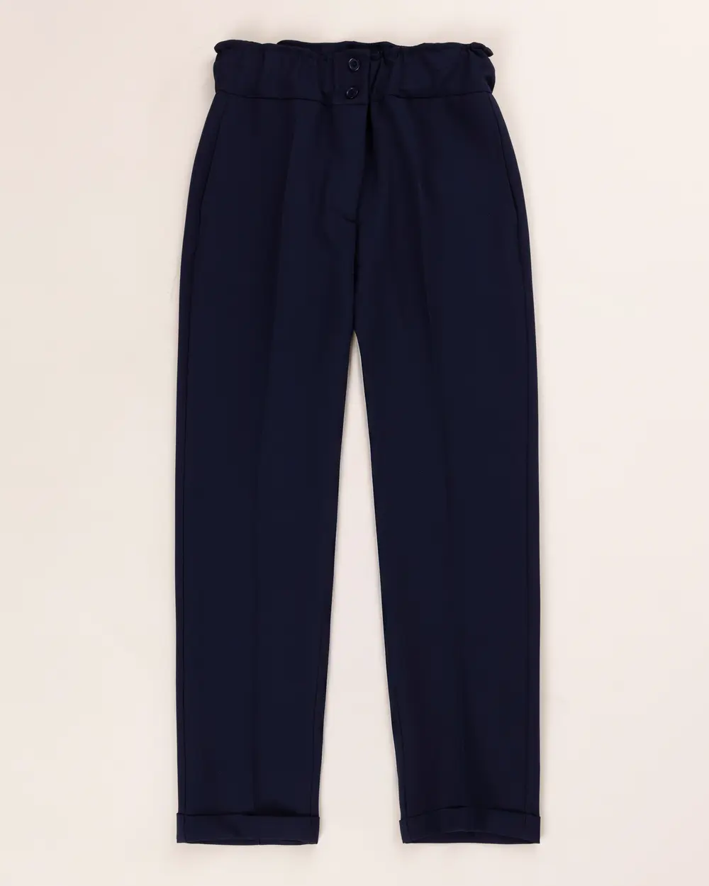 Double Leg Elastic Waist Pants