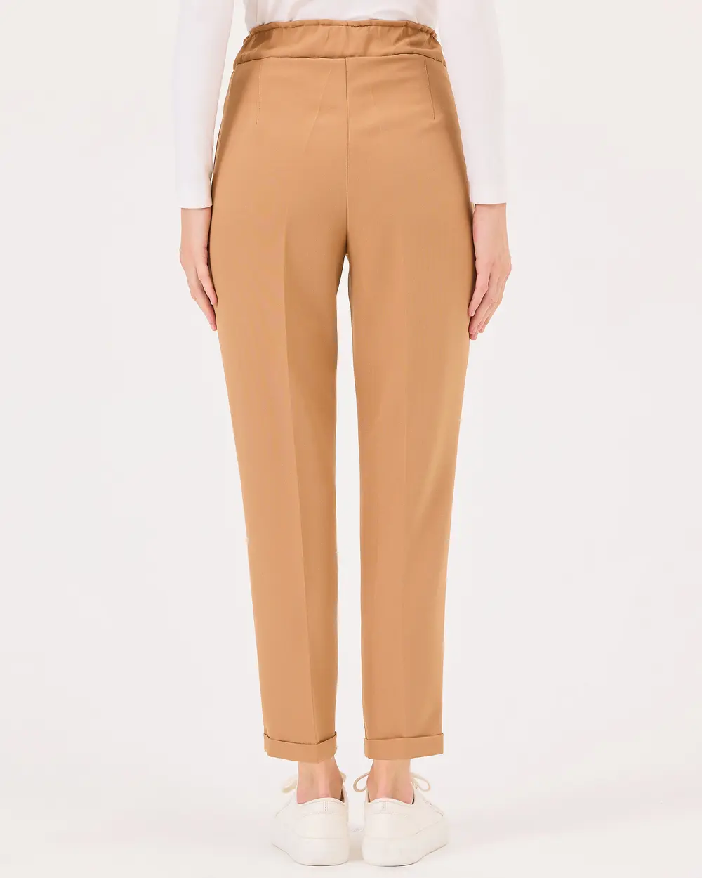 Double Leg Elastic Waist Pants