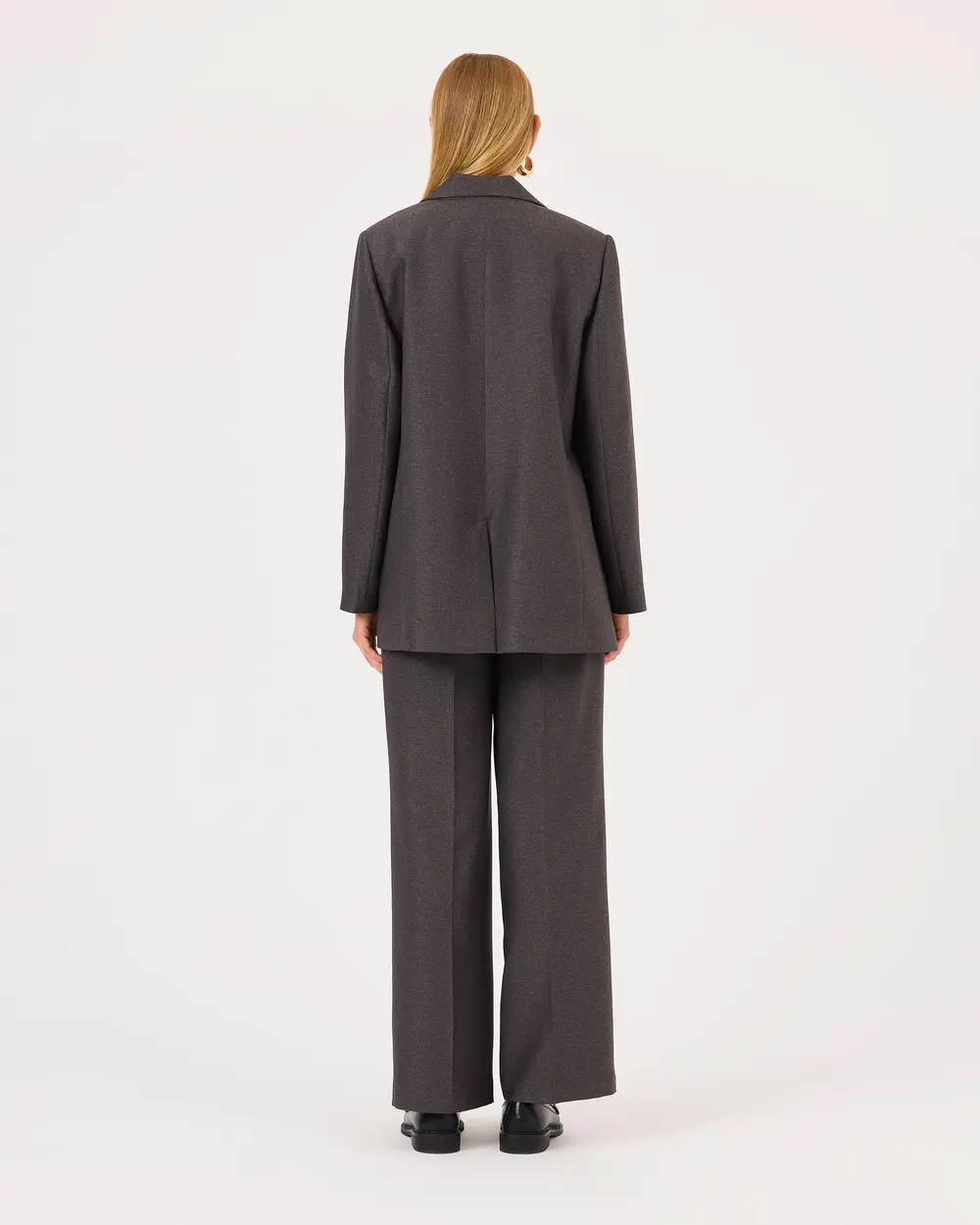 Flared Trousers with Pockets