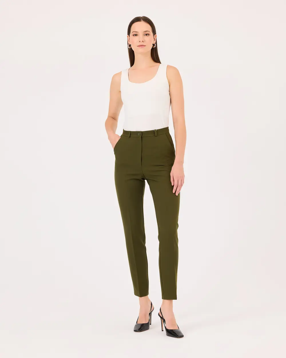 Ankle Length Classic Pants