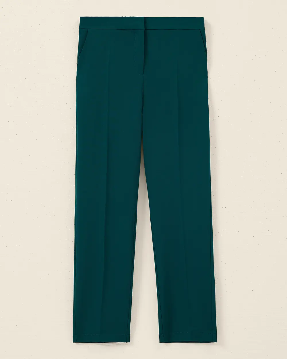 Ankle Length Carrot Cut Pants with Pockets