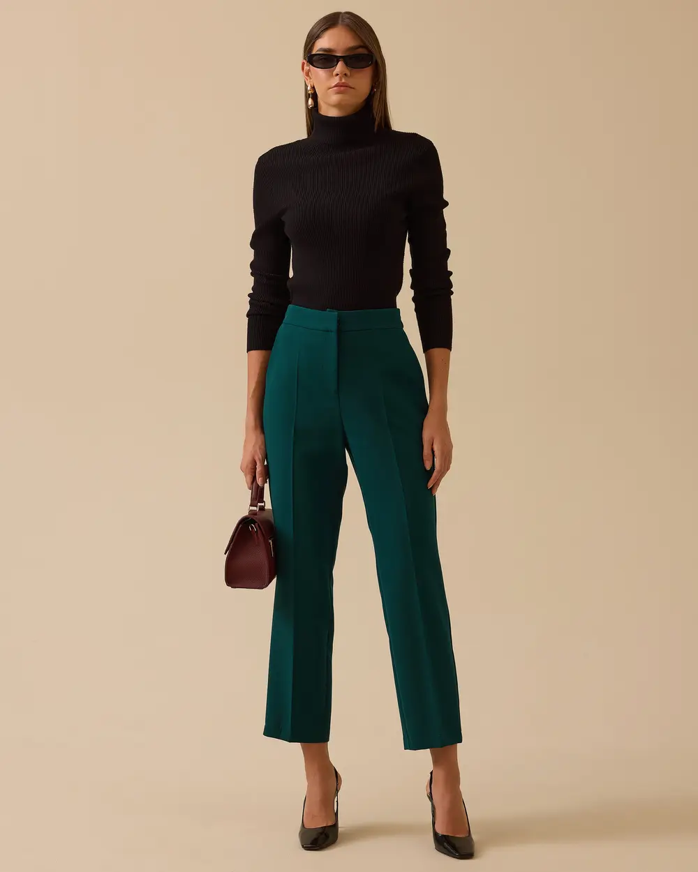 Cepli Bilek Boy Havuç Kesim Pantolon