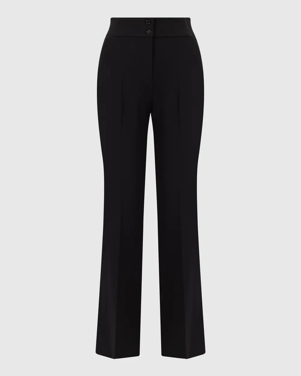 Double Button Flared Trousers