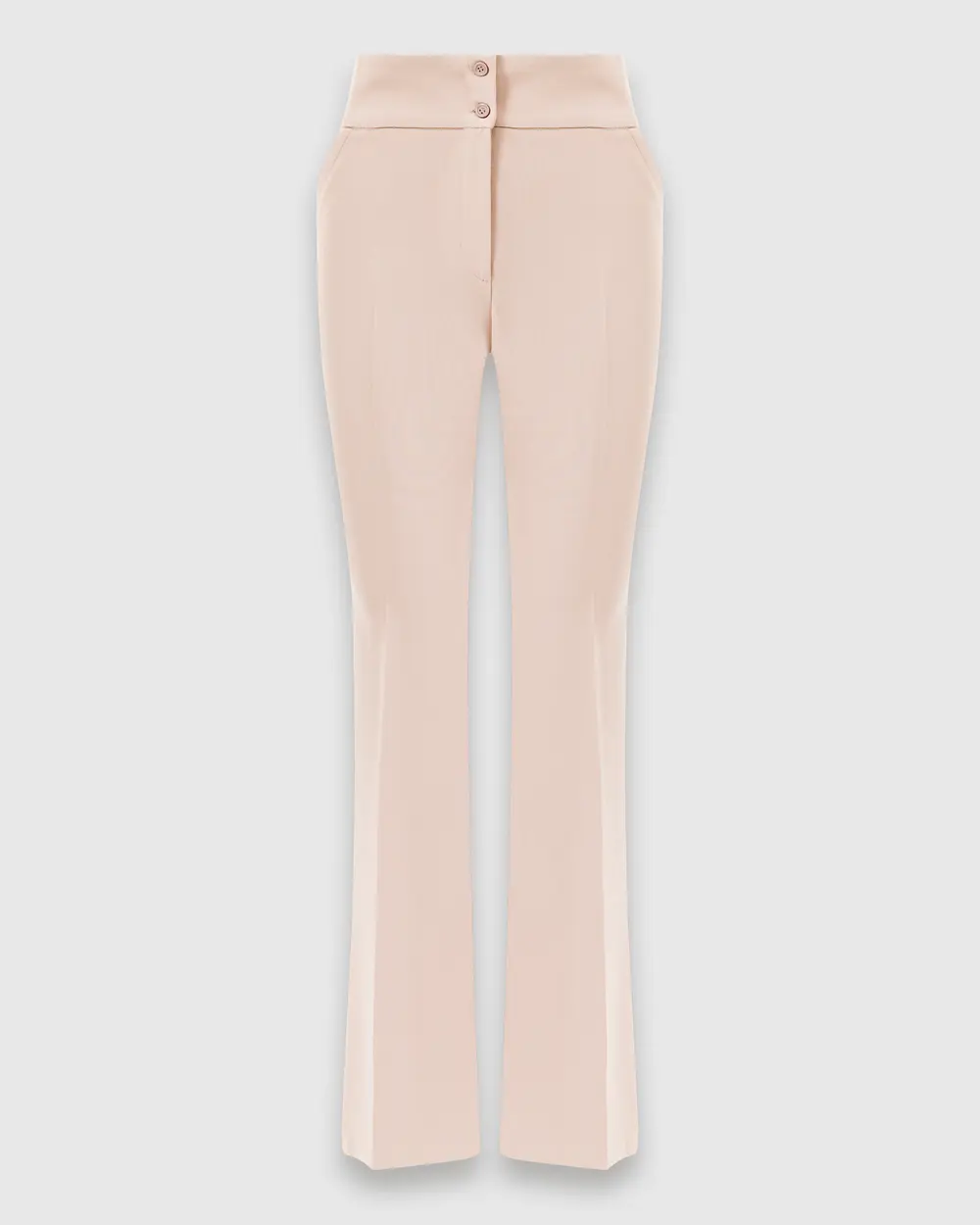 Double Button Flared Trousers