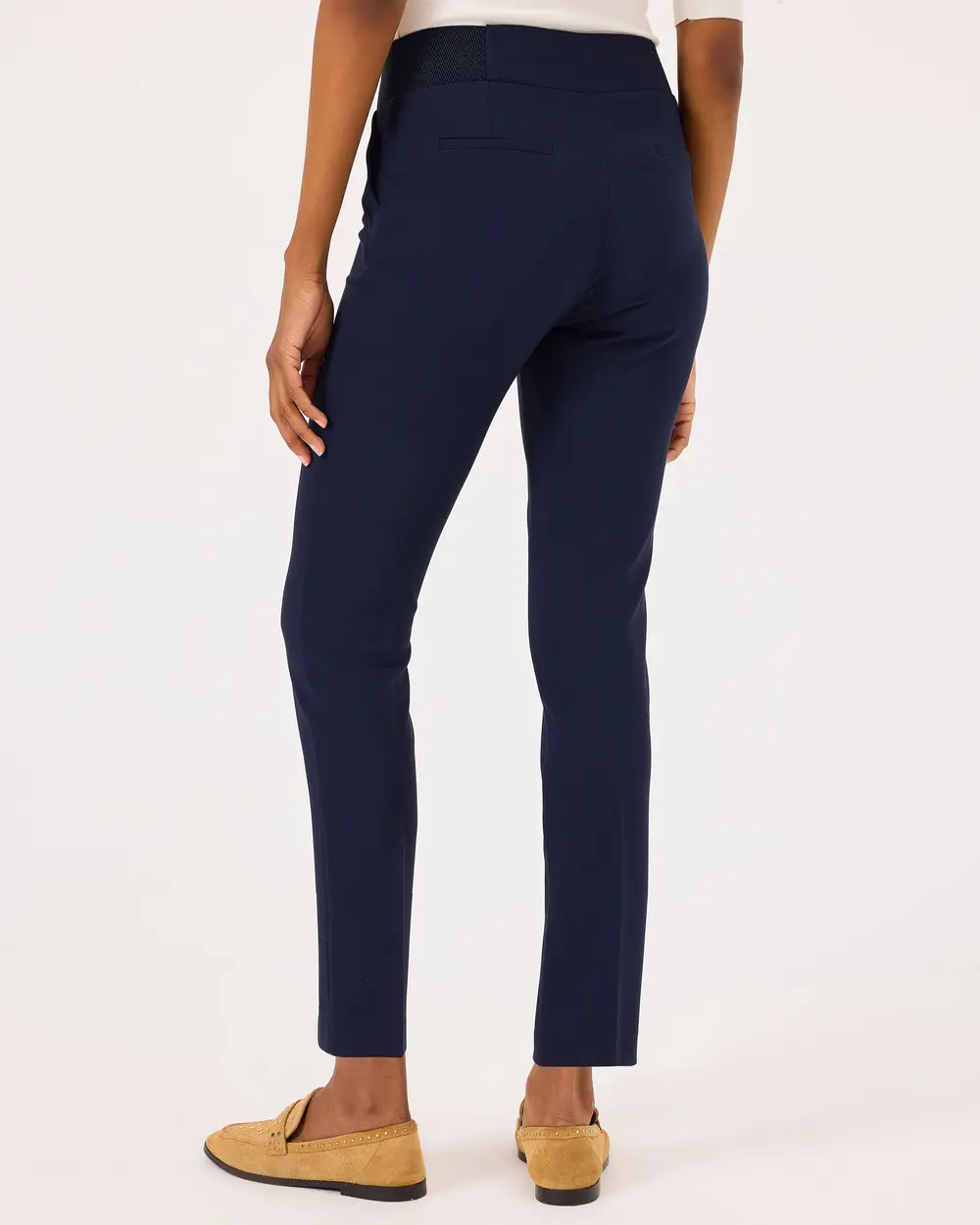 Double Buttoned Ankle Length Pants