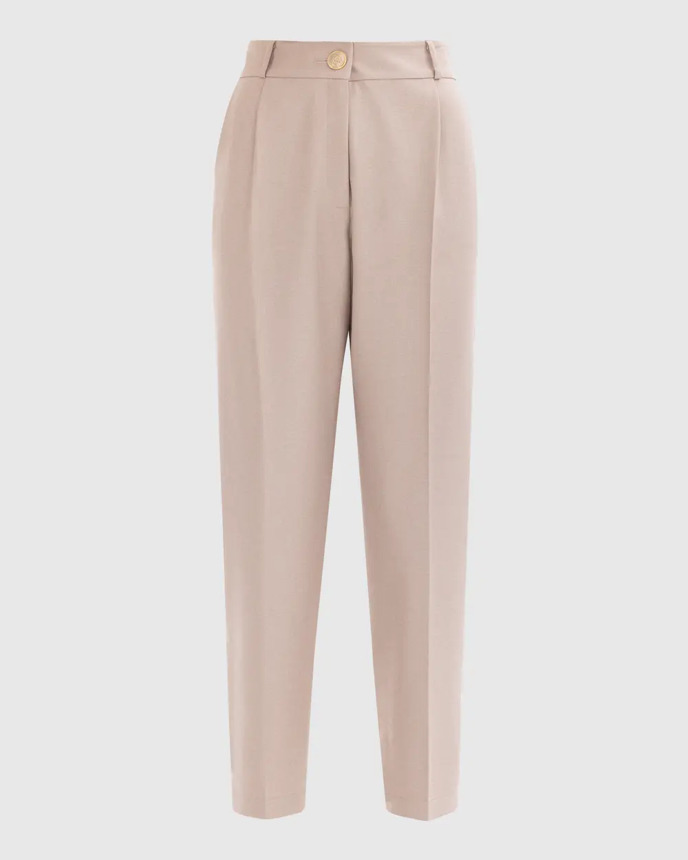 Buttoned Carrot Cut Pants