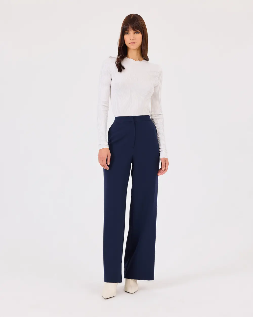 Wide Leg Pants with Pockets