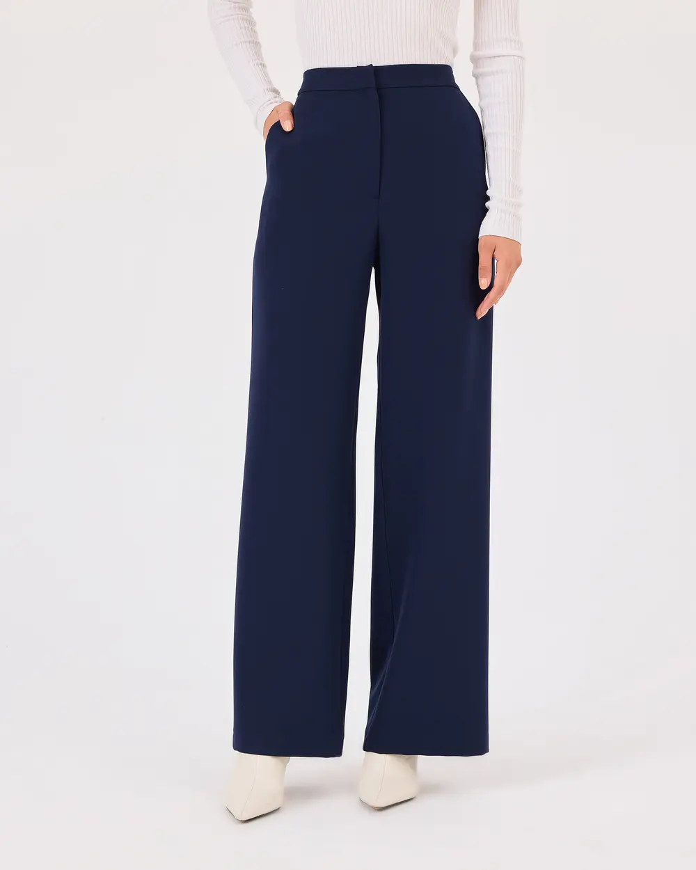 Wide Leg Pants with Pockets