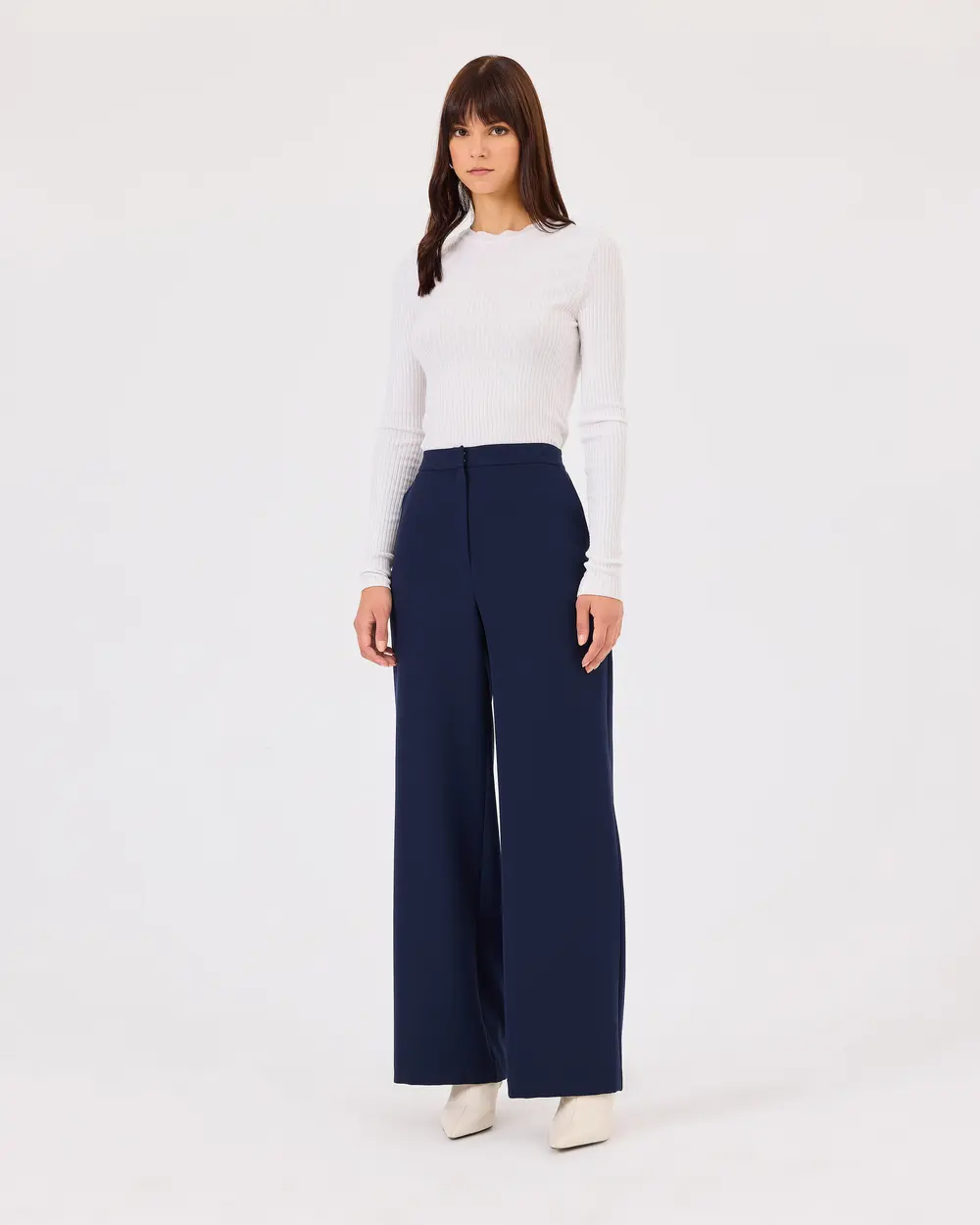 Wide Leg Pants with Pockets