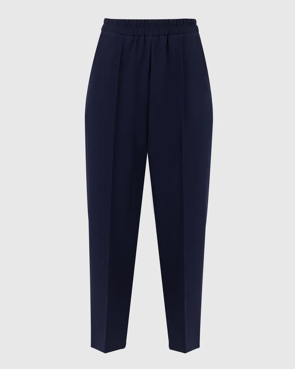 Elastic Waist Ankle Length Pants