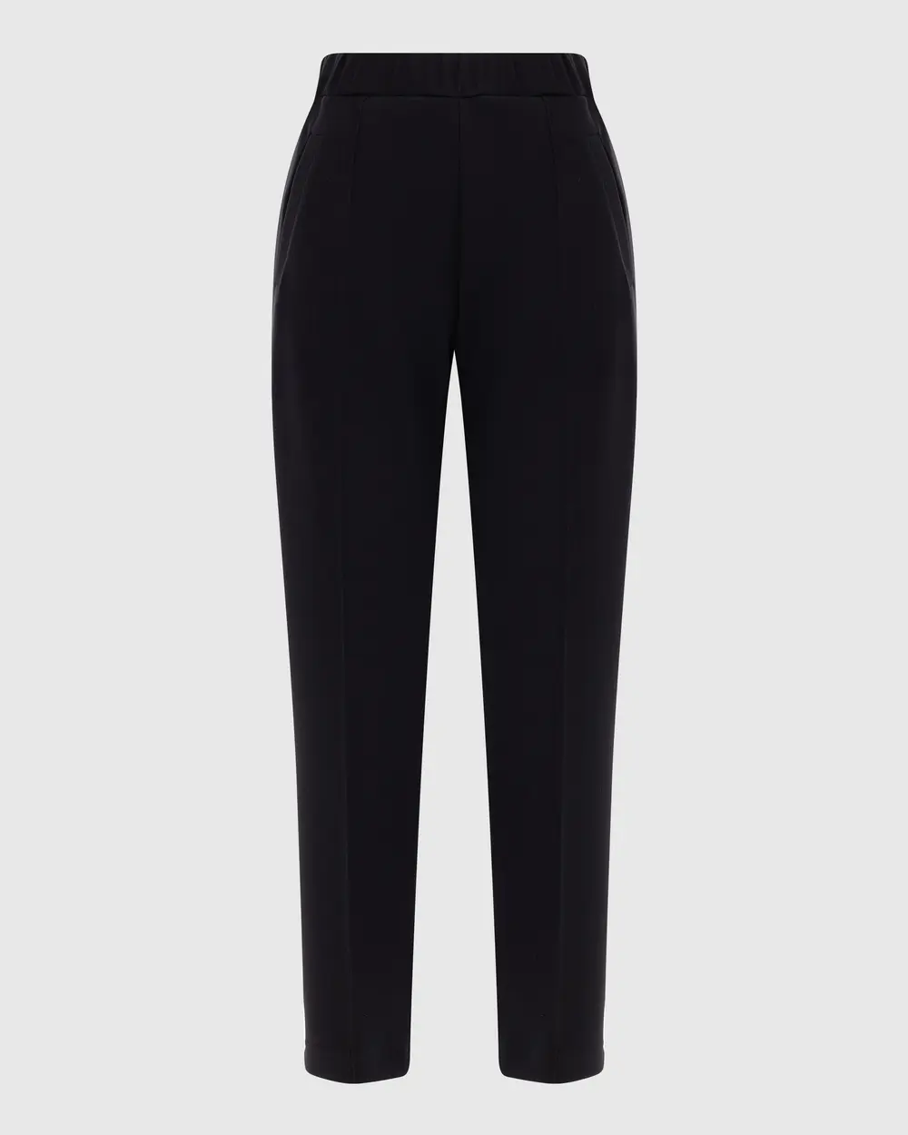 Elastic Waist Ankle Length Pants