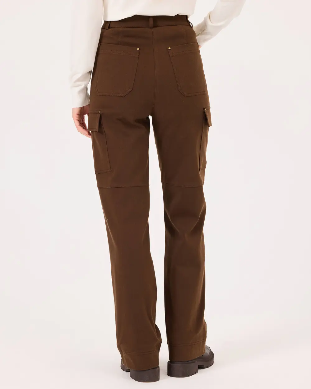 Wide Leg Pants with Cargo Pockets