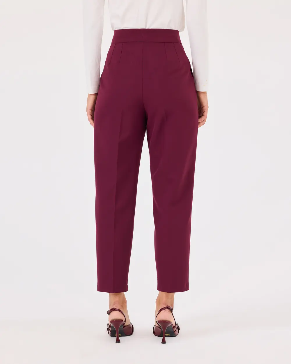 Ankle Length Pants with Pockets