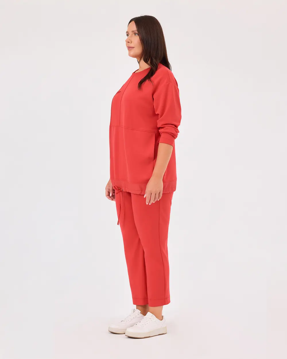 Plus Size Carrot Cut Pants