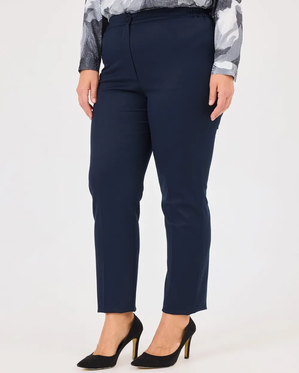 Plus Size Ankle Length Pants